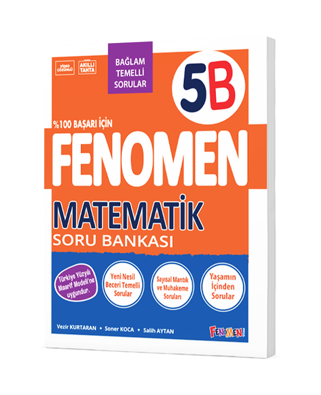 Fenomen Yayıncılık 5. Sınıf 5B Matematik Soru Bankası