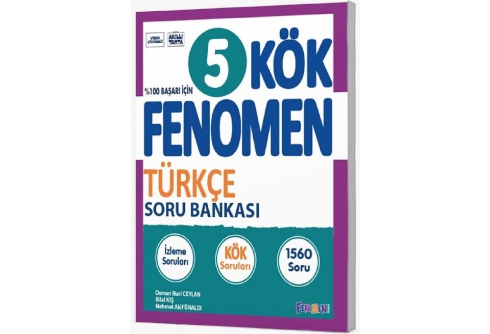 5. Sınıf Kök Fenomen Türkçe Soru Bankası