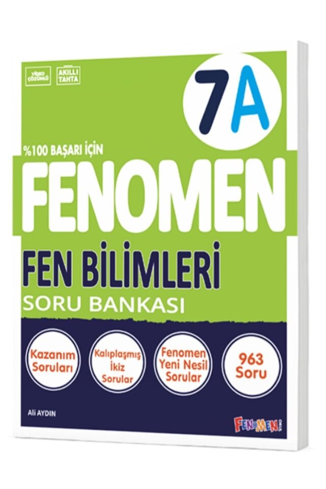 FENOMEN 7.SINIF FEN BİLİMLERİ (A) SORU BANKASI