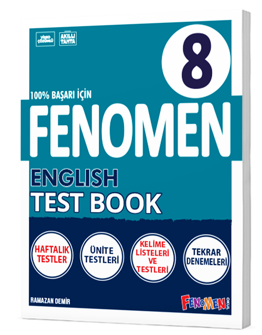 Lgs 8. Sınıf Fenomen English Test Book