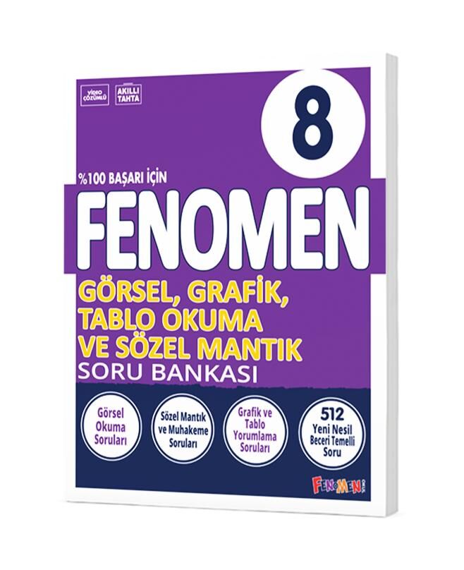 Lgs 8. Sınıf Fenomen Sözel Mantık Soru Bankası