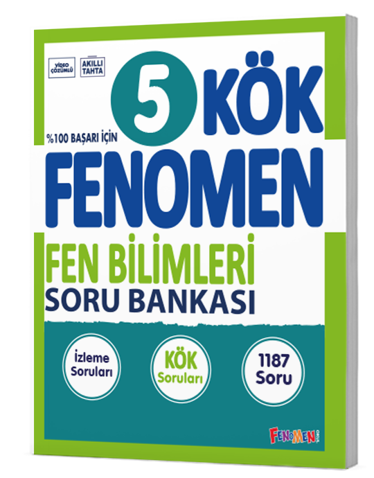 5. Sınıf Kök Fenomen Fen Bilimleri Soru Bankası