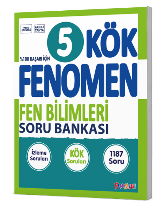 Fenomen Yayıncılık 5. Sınıf Kök Fenomen Fen Bilimleri Soru Bankası
