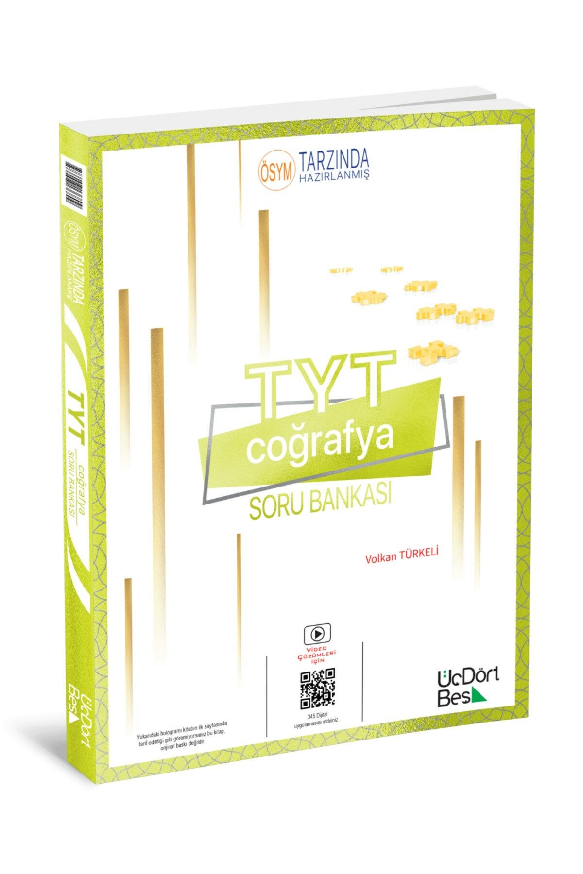 345 Yayınları TYT Coğrafya Soru Bankası Sinav Hazirlik Kitabi