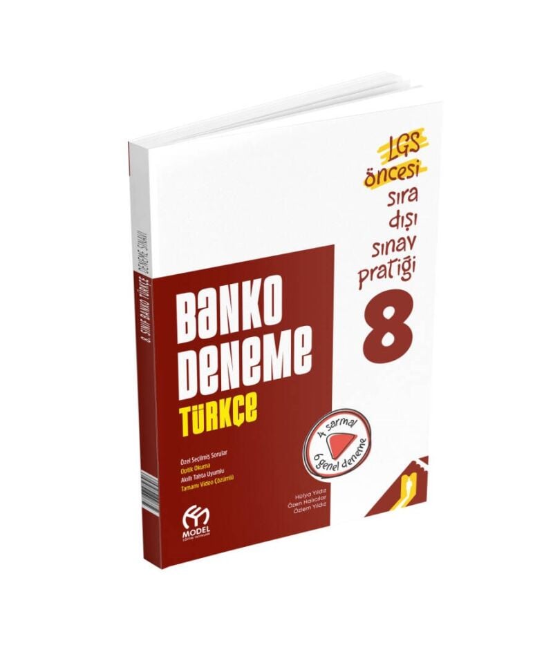 Model Eğitim Yayınları 8. Sınıf LGS Banko Türkçe Deneme 4 Sarmal 6 Genel