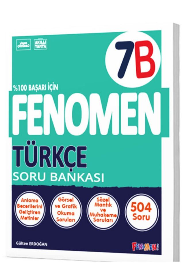 7. Sınıf 7B Fenomen Türkçe Soru Bankası