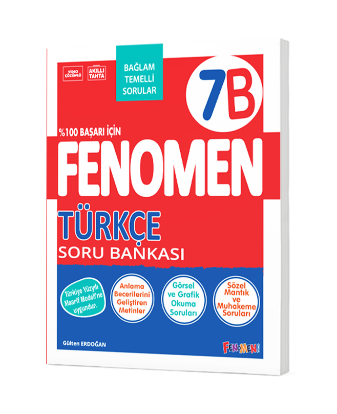 7. Sınıf 7B Fenomen Türkçe Soru Bankası