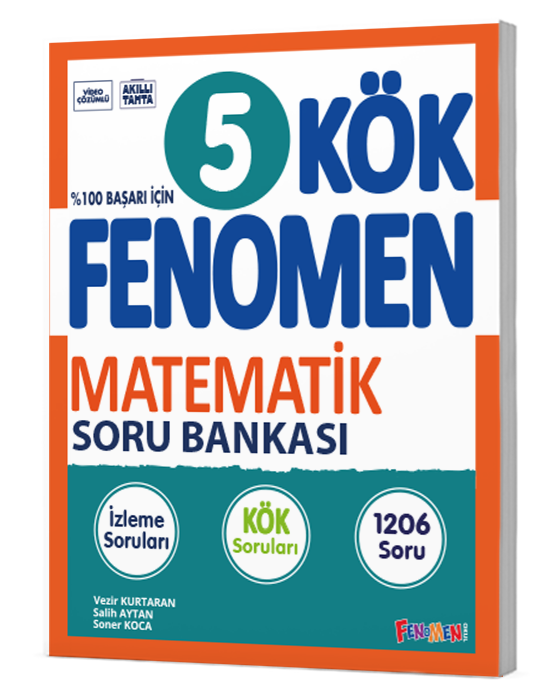 5. Sınıf Kök Fenomen Matematik Soru Bankası