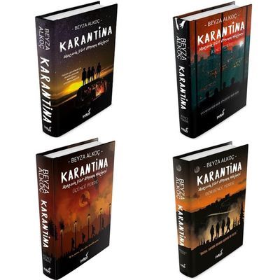 Karantina 4 Kitap Set - Beyza Alkoç Ciltli