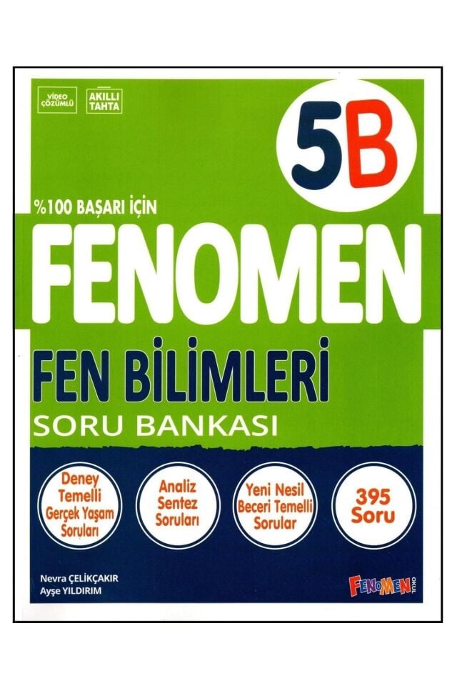 Fenomen 5. Sınıf Fen Bilimleri Soru Bankası (B)