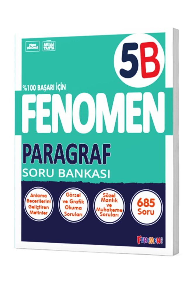 5. Sınıf 5B Fenomen Paragraf Soru Bankası