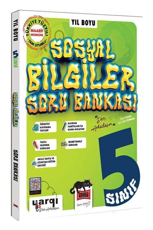 Yargı Yayınları 5. Sınıf Yıl Boyu Sosyal Bilgiler Soru Bankası