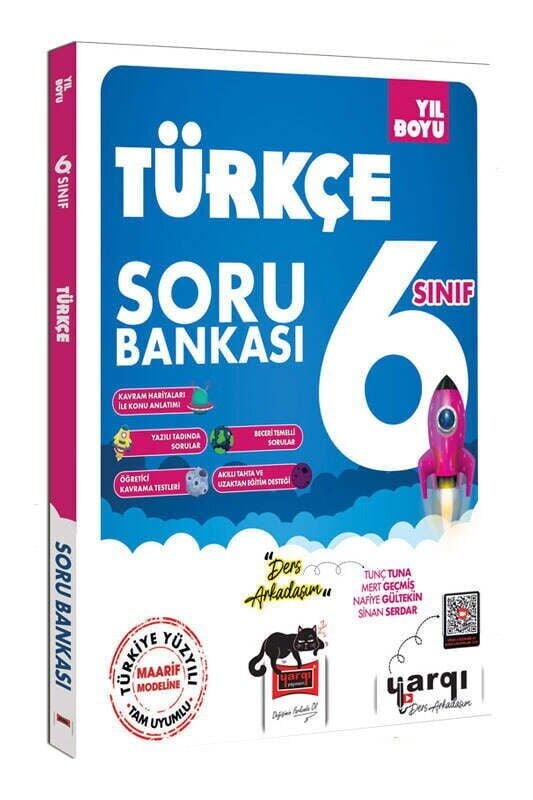 Yargı Yayınları 6. Sınıf Yıl Boyu Türkçe Soru Bankası