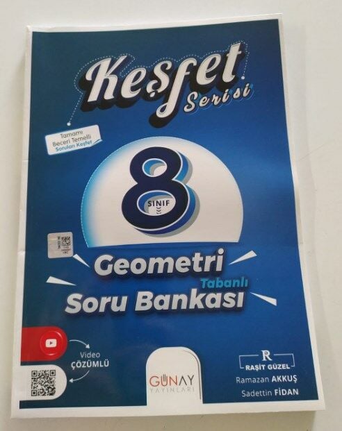 8.sınıf keşfet serisi geometri soru bankası