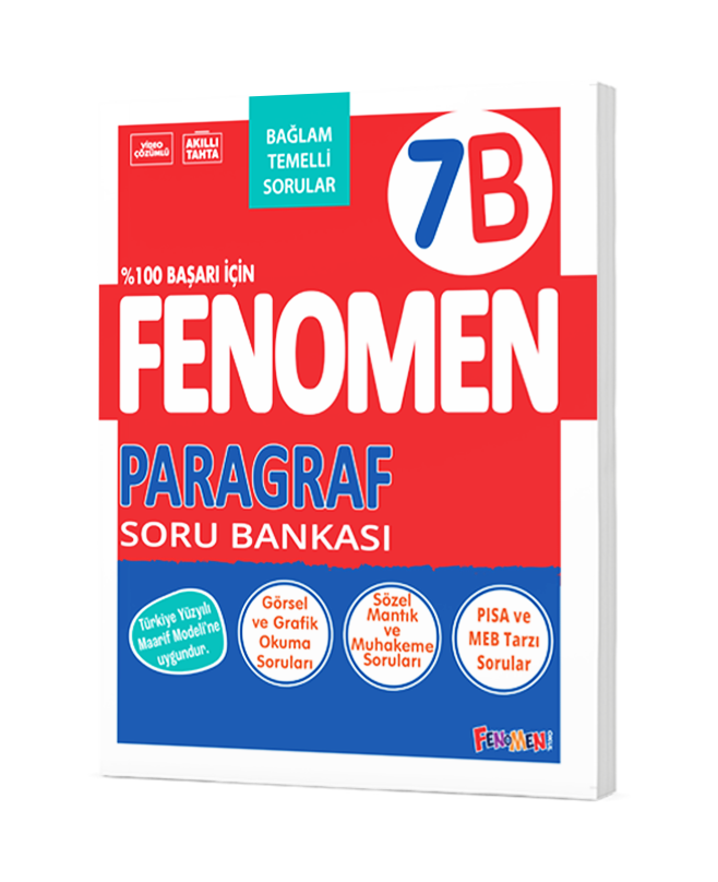 7. Sınıf 7B Fenomen Paragraf Soru Bankası
