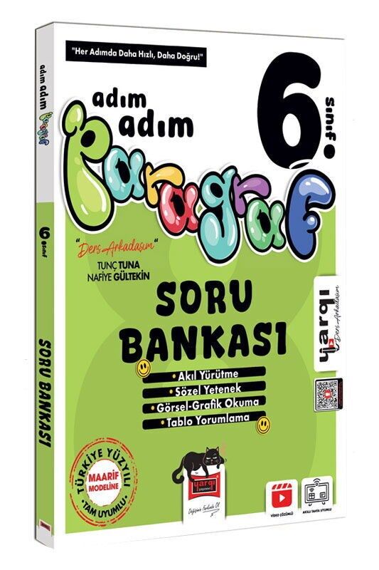 Yargı Yayınları 6. Sınıf Adım Adım Paragraf Soru Bankası