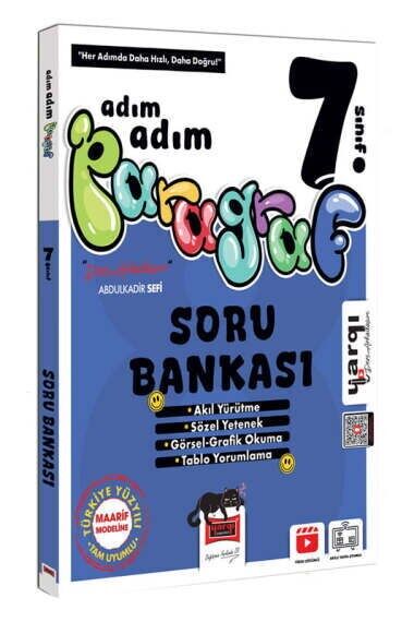 Yargı Yayınları 7. Sınıf Adım Adım Paragraf Soru Bankası