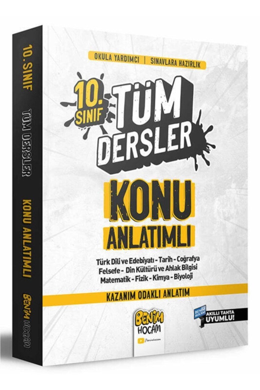 2022 10. Sınıf Tüm Dersler Konu Anlatımı