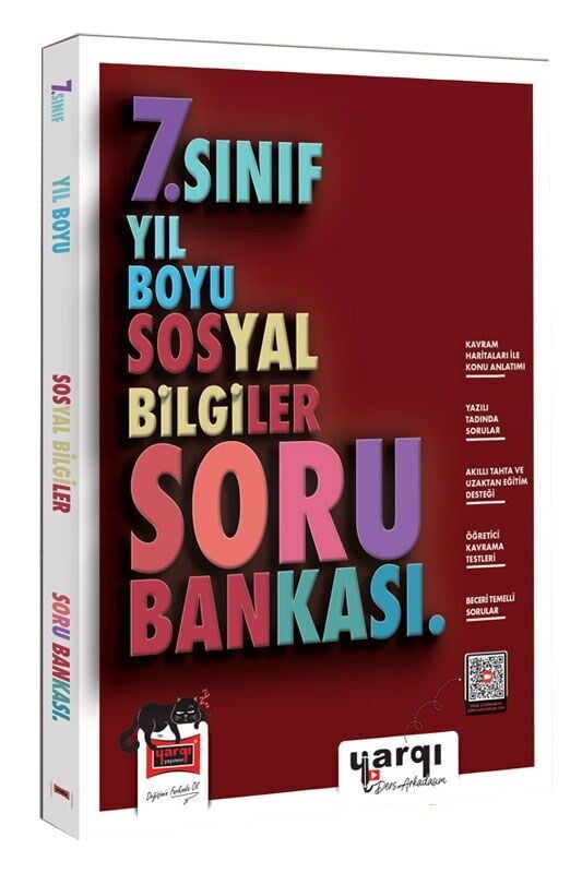 Yargı Yayınları 7. Sınıf Yıl Boyu Sosyal Bilgiler Soru Bankası