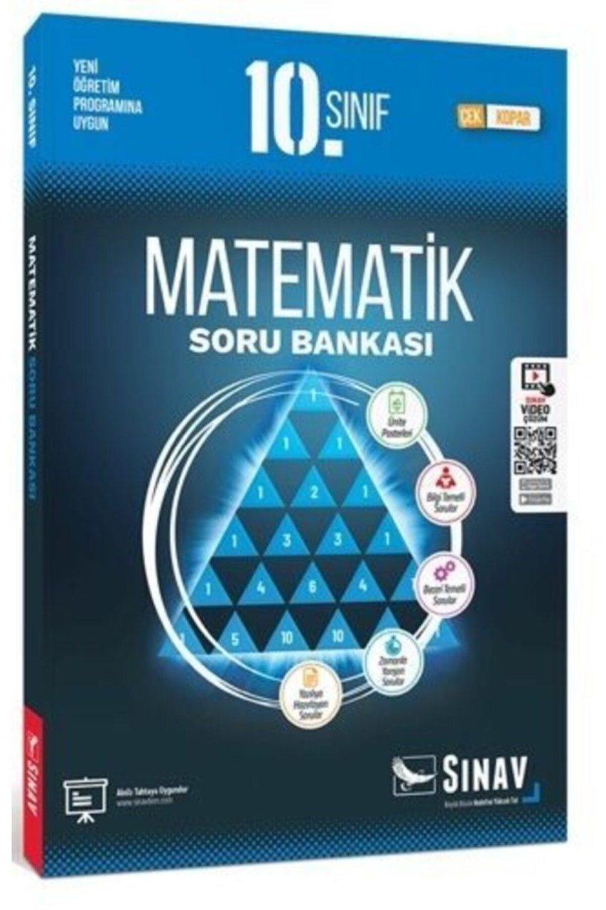 Sınav Yayınları 10. Sınıf Matematik Soru Bankası
