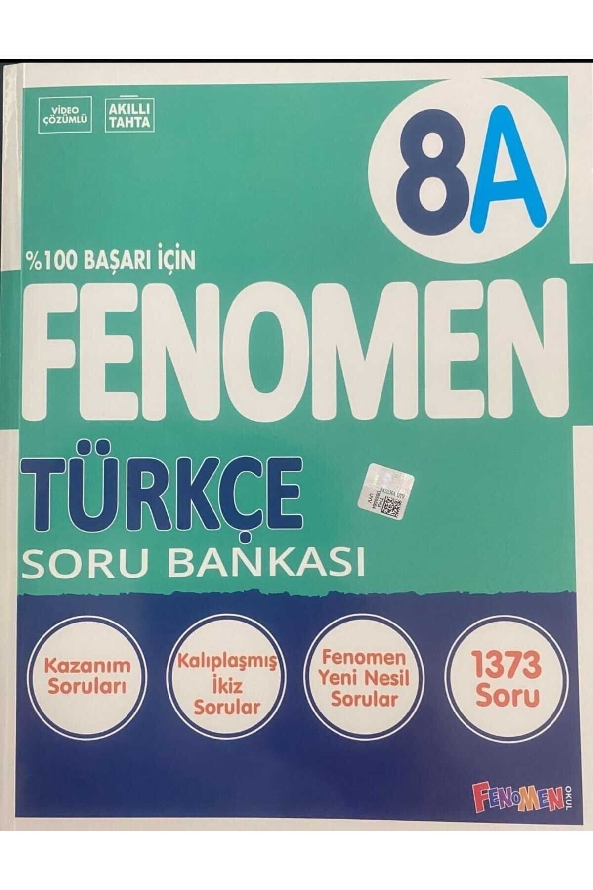 FENOMEN 8 TÜRKÇE (A) SORU BANKASI YENİ KAPAK