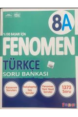 FENOMEN 8 TÜRKÇE (A) SORU BANKASI YENİ KAPAK