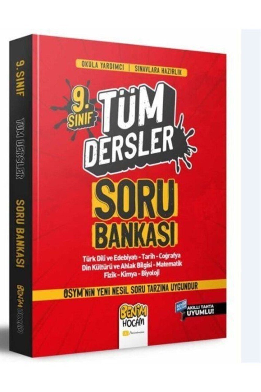 9.sınıf Tüm Dersler Soru Bankası 2022