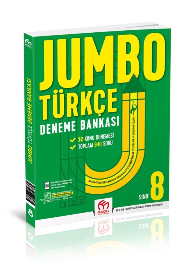 8. Sınıf Jumbo Türkçe Deneme Bankası (32 Deneme)