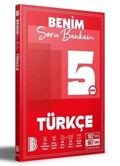Benim Hocam Yayınları 5. Sınıf Benim Soru Bankam Türkçe Soru Bankası