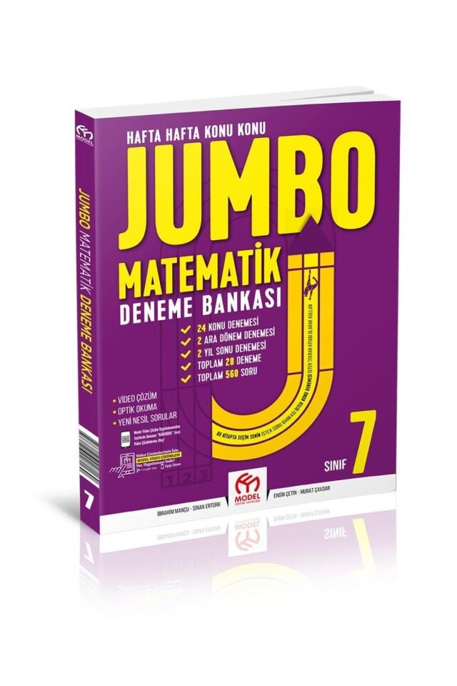 7. Sınıf Jumbo Matematik Deneme Bankası (28 Deneme)