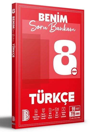 Benim Hocam Yayınları 8. Sınıf Benim Soru Bankam Türkçe Soru Bankası
