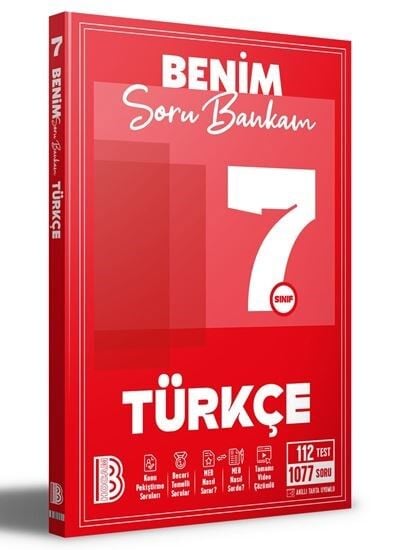 Benim Hocam Yayınları 7. Sınıf Benim Soru Bankam Türkçe Soru Bankası