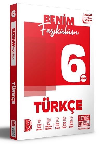 Benim Hocam Yayınları 6. Sınıf Benim Fasikülüm Türkçe Konu Anlatımlı Soru Bankası