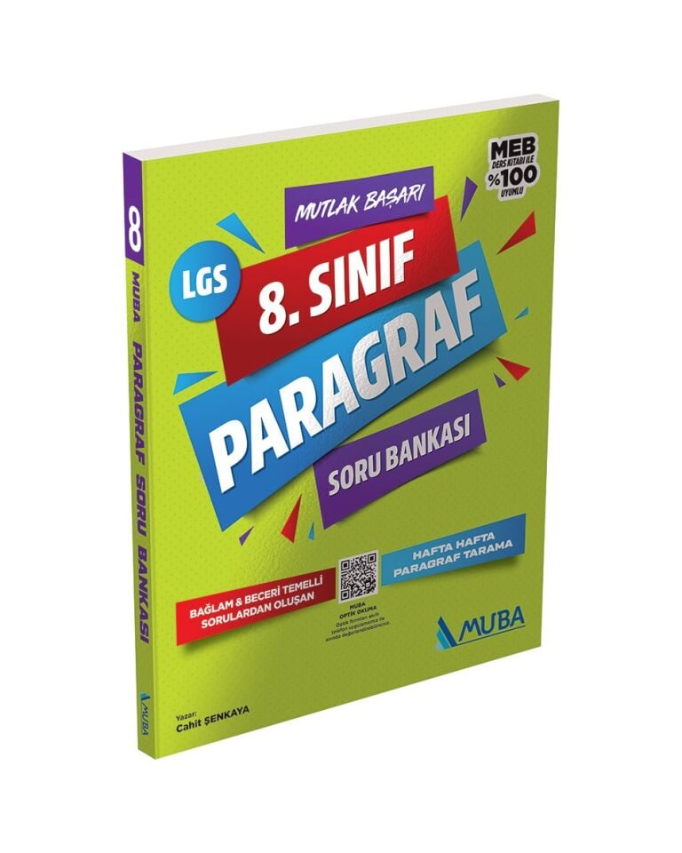 Muba Yayınları 8. Sınıf Paragraf Soru Bankası