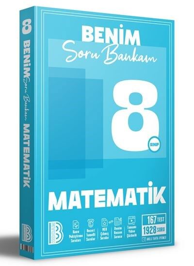 Benim Hocam Yayınları 8. Sınıf Benim Soru Bankam Matematik Soru Bankası