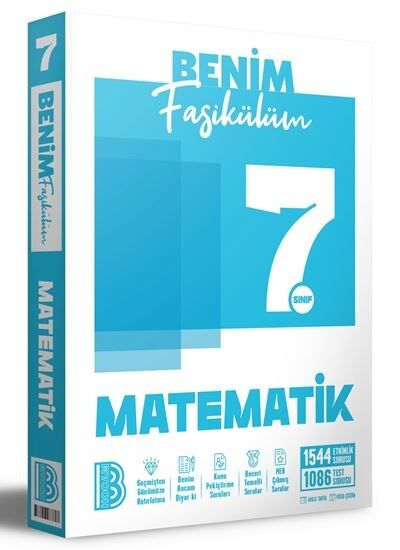 Benim Hocam Yayınları 7. Sınıf Benim Fasikülüm Matematik Konu Anlatımlı Soru Bankası