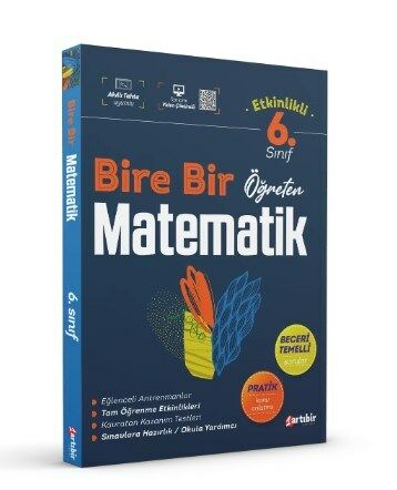 6. Sınıf Matematik Birebir Konu Anlatımlı Soru Bankası 2023