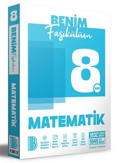Benim Hocam Yayınları 8. Sınıf Benim Fasikülüm Matematik Konu Anlatımlı Soru Bankası