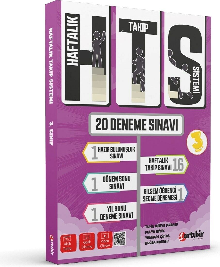Artıbir 3 Sınıf (Hts) Haftalık Takip Sistemi Yeni Nesil 20 Deneme Sınavı