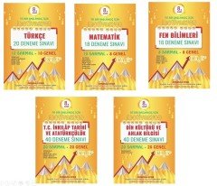 Nartest Omega Gold 8. Sınıf 5'li Deneme Seti