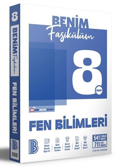 Benim Hocam Yayınları 8. Sınıf Benim Fasikülüm Fen Bilimleri Konu Anlatımlı Soru Bankası