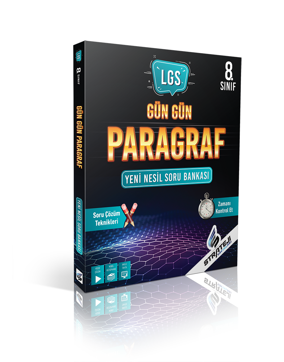 Strateji Yayınları 8. Sınıf LGS Gün Gün Paragraf