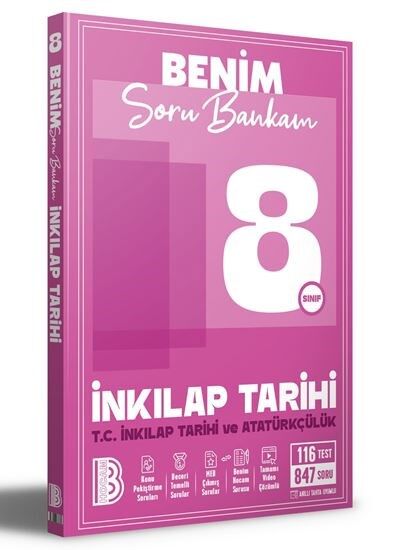 Benim Hocam Yayınları 8. Sınıf Benim Soru Bankam İnkılap Tarihi ve Atatürkçülük Soru Bankası