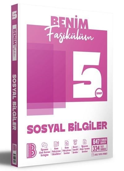 Benim Hocam Yayınları 5. Sınıf Benim Fasikülüm Sosyal Bilgiler Konu Anlatımlı Soru Bankası