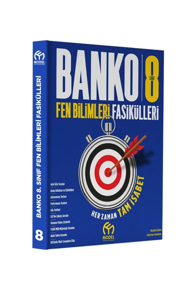 8. Sınıf Banko Fen Bilimleri Fasikülleri