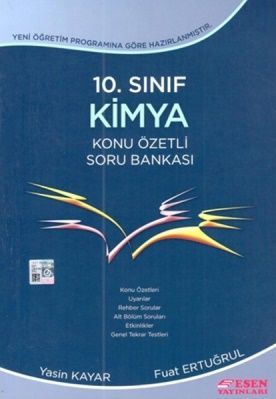 Esen Yayınları 10. Sınıf Kimya Konu Özetli Soru Bankası