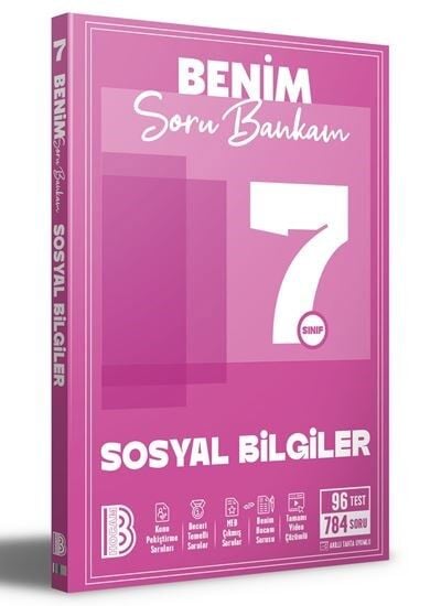 Benim Hocam Yayınları 7. Sınıf Benim Soru Bankam Sosyal Bilgiler Soru Bankası