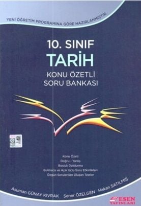 Esen Yayınları 10. Sınıf Tarih Konu Özetli Soru Bankası