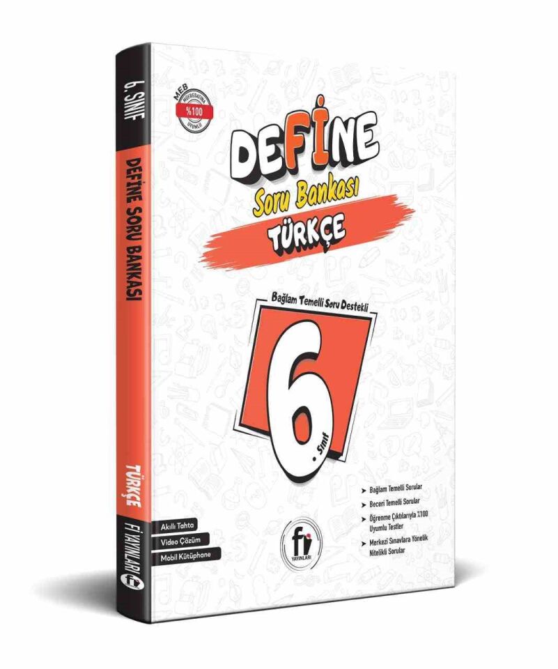 Fi Yayınları 6. Sınıf Define Türkçe Soru Bankası