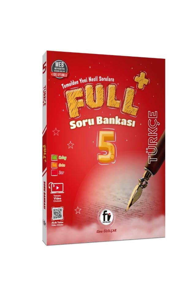 Fi Yayınları 5. Sınıf Full+ Türkçe Soru Bankası